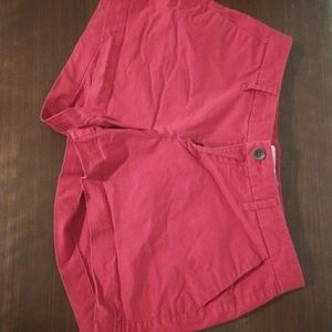 Red Old Navy shorts